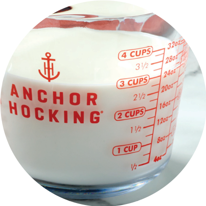 Anchor Hocking 496 One Cup Oven Originals Glass Measuring Cup, Vintage Glass  Anchor Hocking One Cup Measuring Cup 