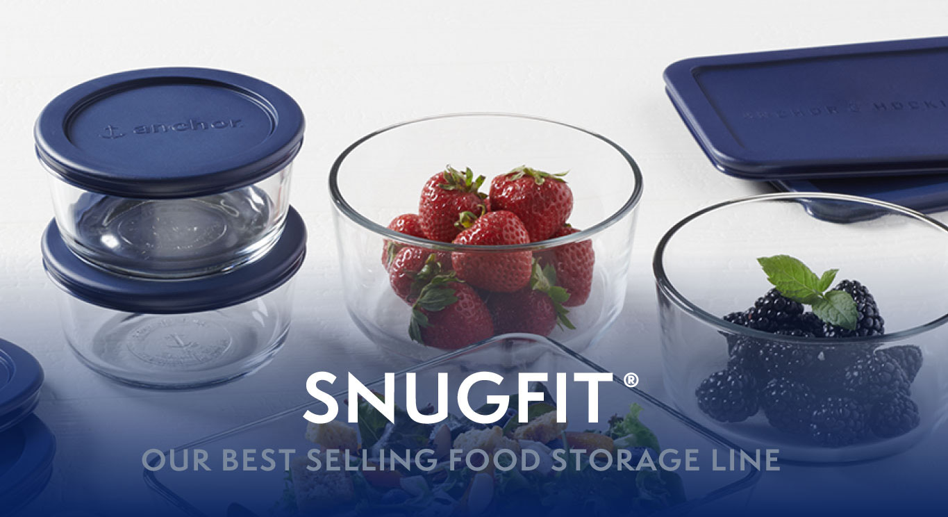 Snug Fit Anchor Hocking