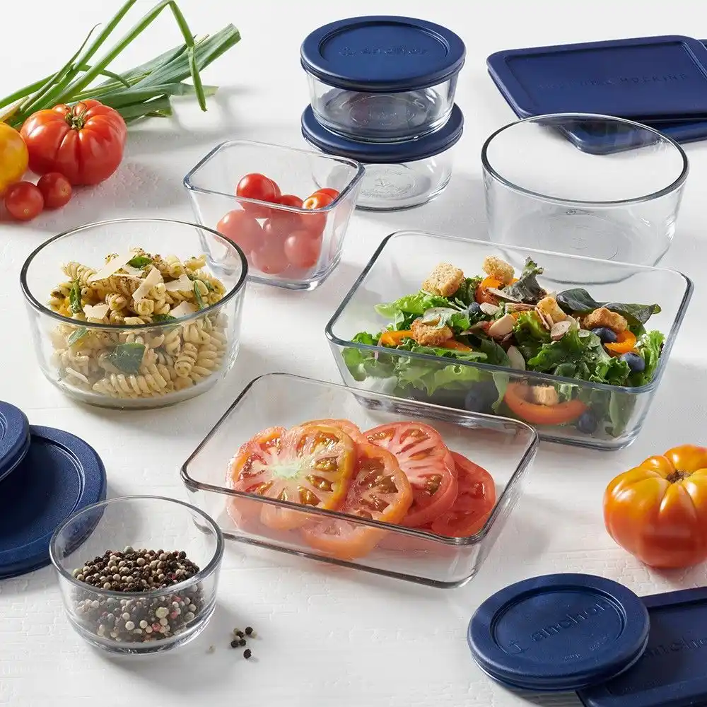 Simply Store 10-Piece Meal Prep Set with Lids, Pyrex