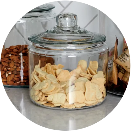 Choice 1 Gallon Glass Jar with Glass Lid