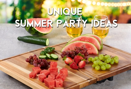 Unique Summer Party Ideas - Anchor Hocking Glass and Serveware