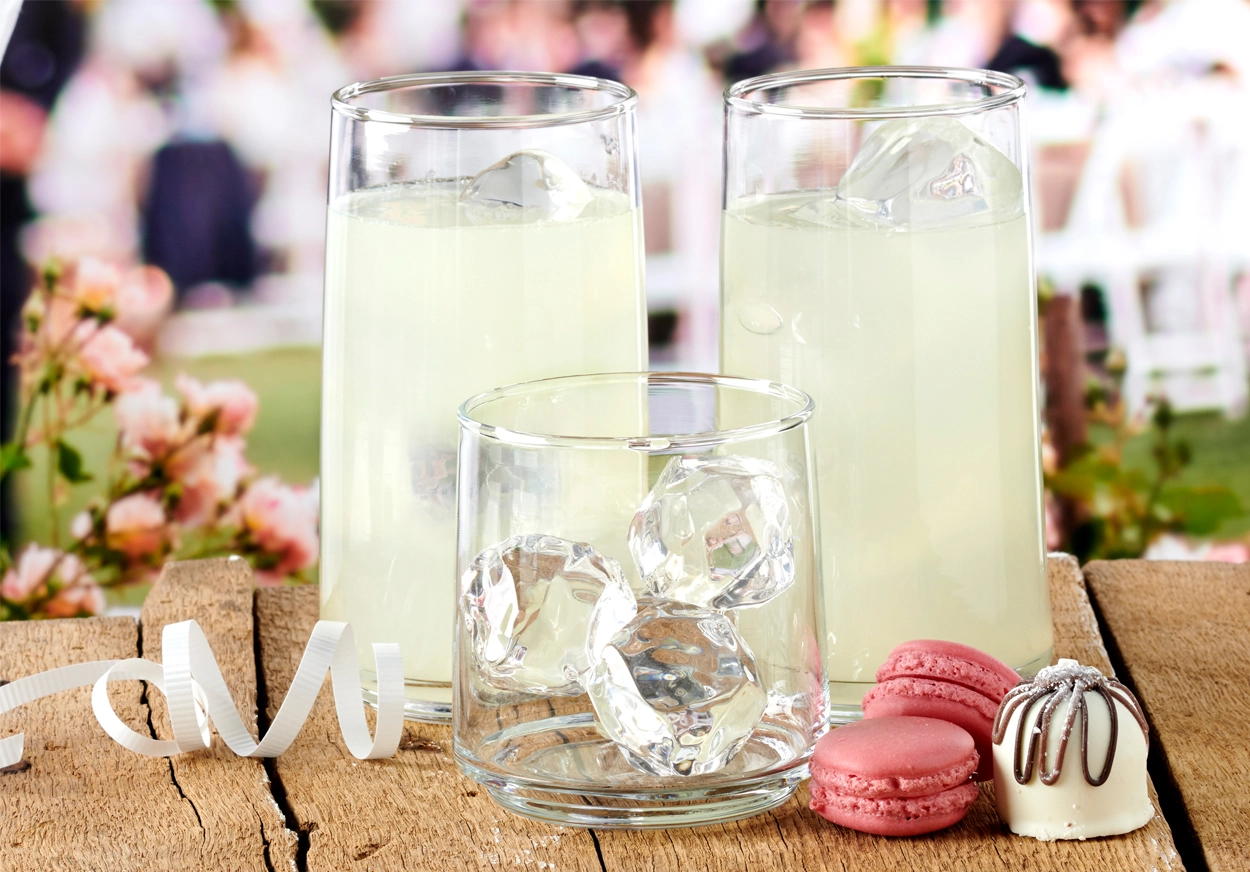 Unique Summer Party Ideas - Finlandia Glasses by Anchor Hocking