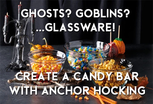 Create a Candy Bar with Anchor Hocking