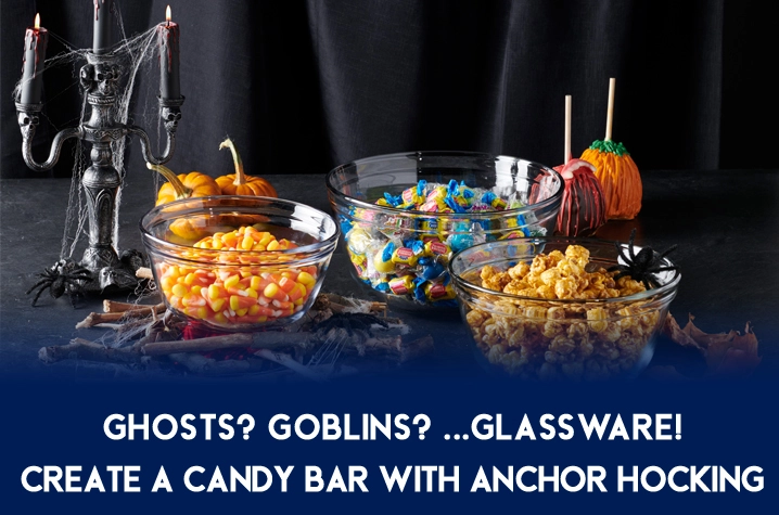 Create a Candy Bar with Anchor Hocking